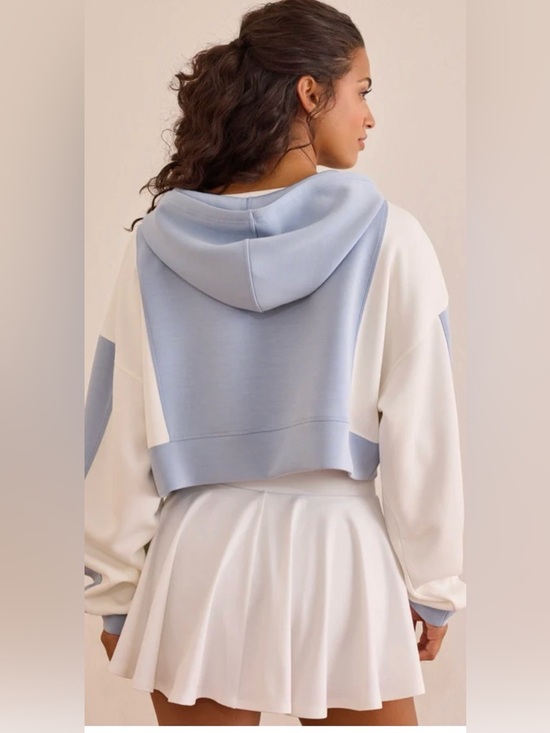 *NWT* AS Revival by Altar’d State Zen Blue Colorblock Supersoft Hoodie, Medium - Picture 3 of 13